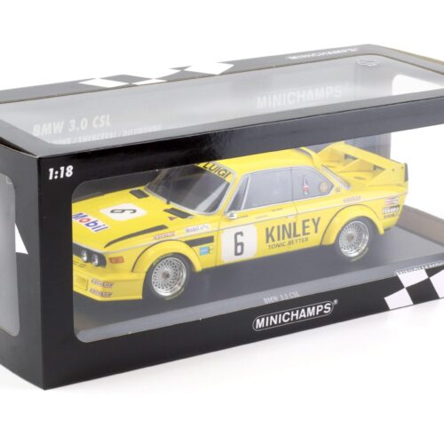 1:18 Minichamps BMW 3.0 CSL Luigi Racing #6 Winners Brands Hatch 500km 1979