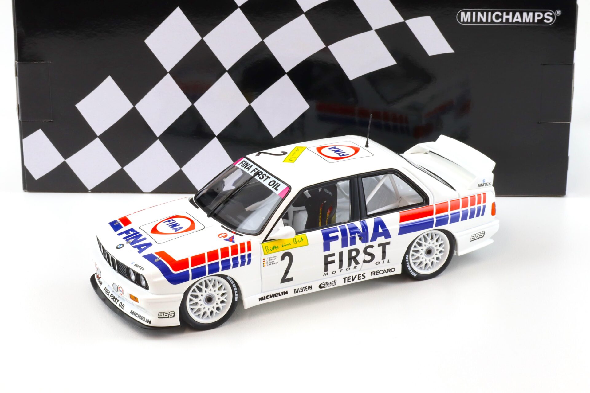 ID 91250 orig.jpg 1:18 Minichamps BMW M3 E30 Fina Motorsport Winners 24h Nürburgring 1992 Cecotto/Danner