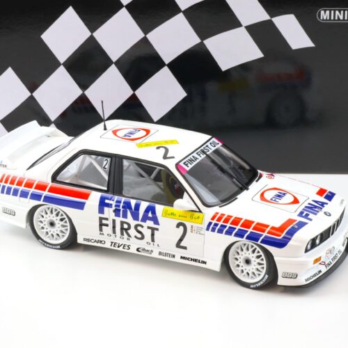 1:18 Minichamps BMW M3 E30 Fina Motorsport Winners 24h Nürburgring 1992 Cecotto/Danner
