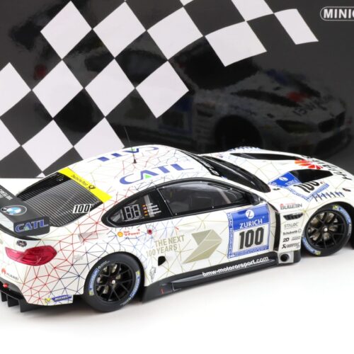 1:18 Minichamps BMW M6 GT3 Schober Motorsport 24h Nürburgring 2016 #100