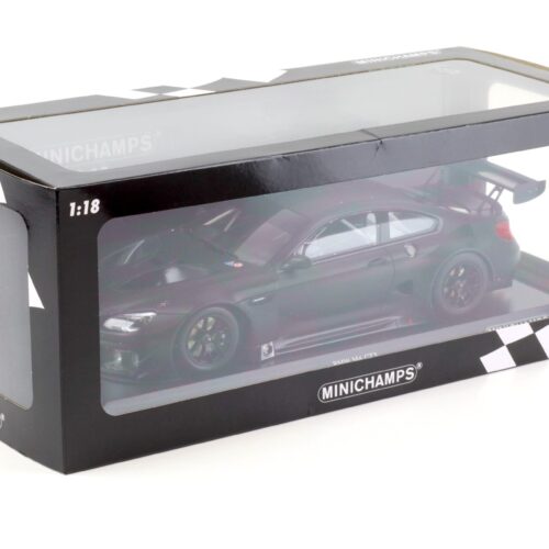 1:18 Minichamps BMW M6 GT3 Plain Body Version matt black 2016