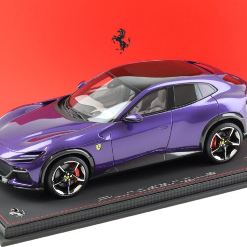 1:18 BBR Ferrari Purosangue with Panorama roof Viola Al Humaid - Limited 49 pcs.