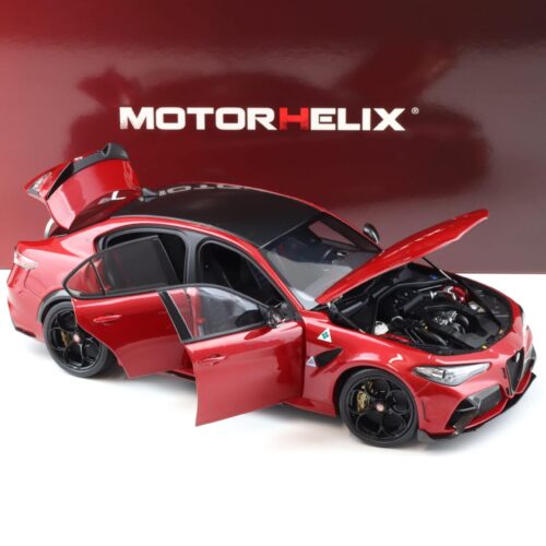1:18 Motorhelix Alfa Romeo Giulia GTA Rosso GTA red + engine Die-Cast M89001
