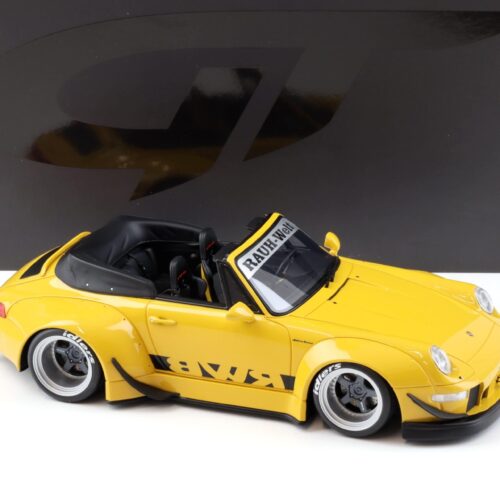 1:18 GT Spirit GT450 Porsche 911 (993) RWB Bodykit NOHRA RAUH-WELT yellow 2023
