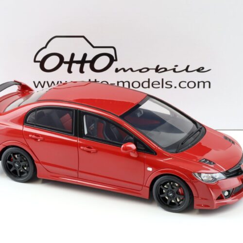 1:18 OTTO mobile OT1019 Honda Civic Mugen RR FD2 Milano red 2008