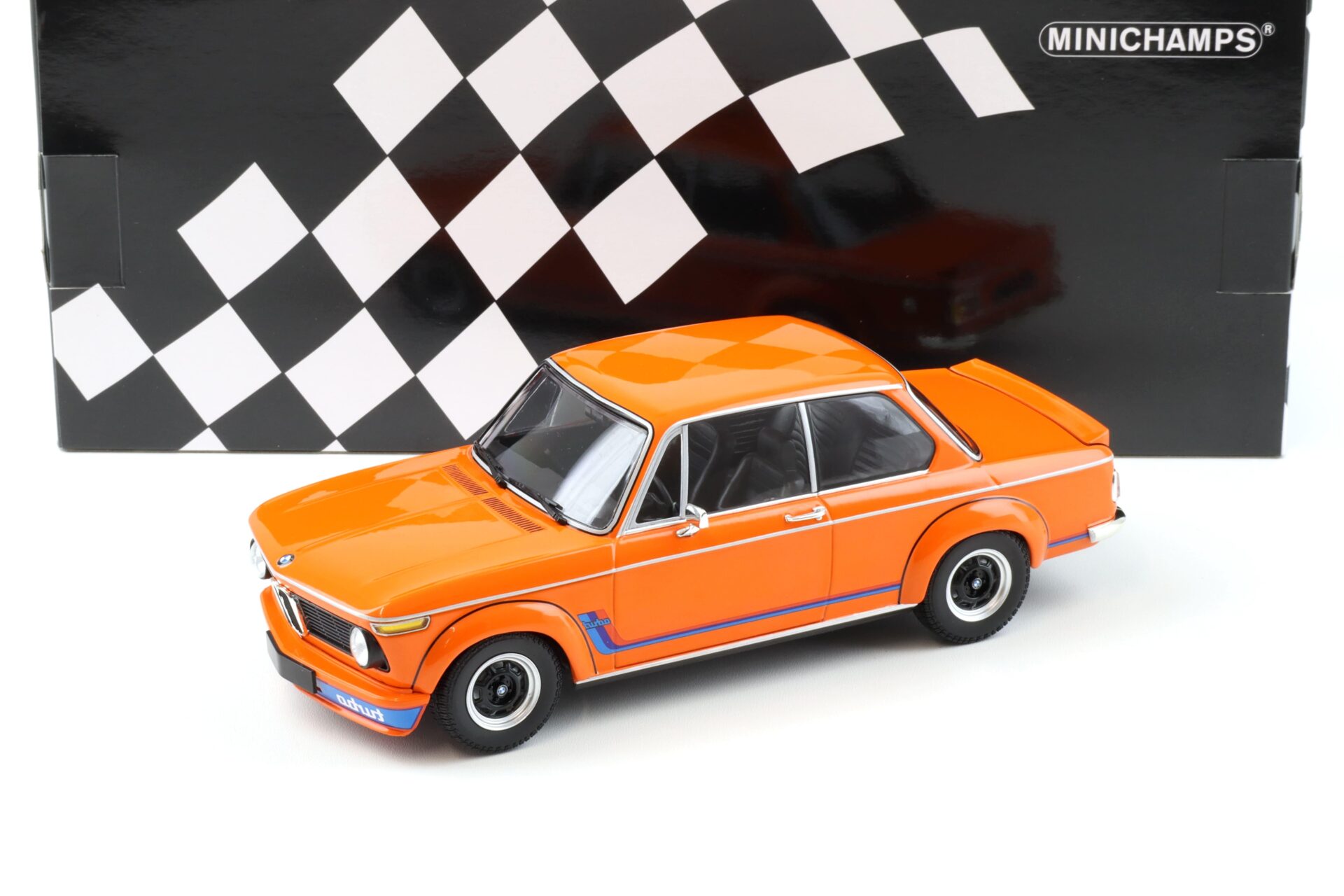 1:18 Minichamps BMW 2002 Turbo 1973 orange