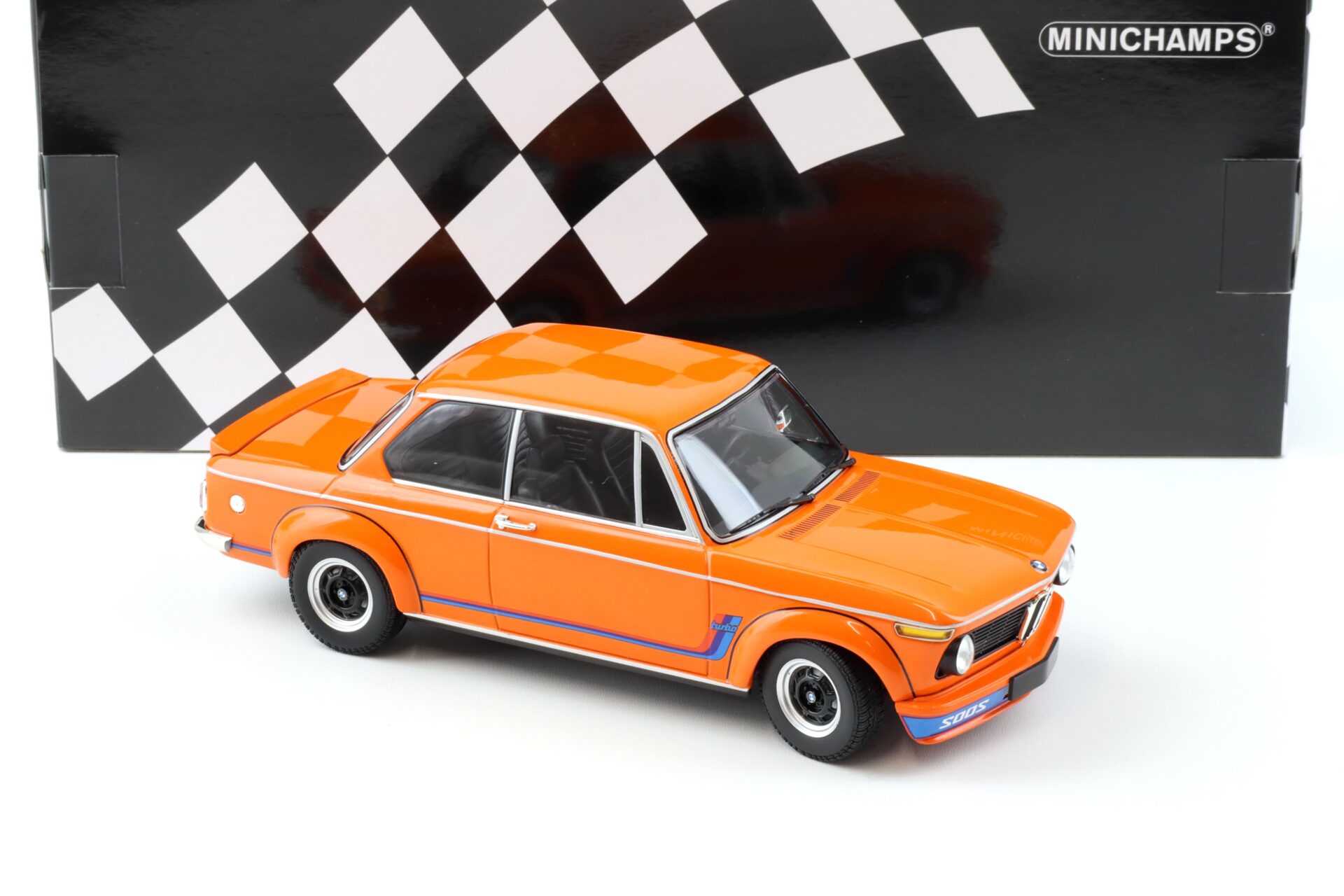 1:18 Minichamps BMW 2002 Turbo 1973 orange