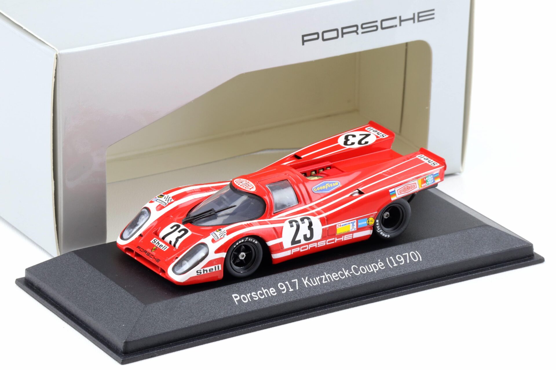 1:43 Minichamps Porsche 917K Kurzheck #23 Winner Le Mans 1970 WAP DEALER