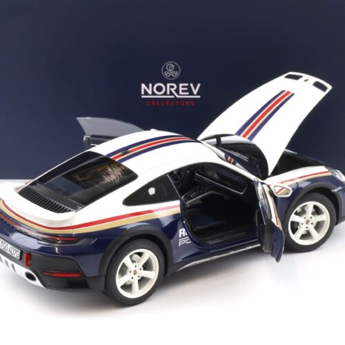 1:18 Norev Porsche 911 (992) Dakar Coupe 2023 Roughroads #953 - Image 4