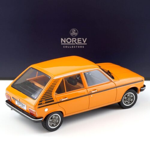 1:18 Norev Peugeot 104 SL Sport 1979 orange - Limited 104 pcs.