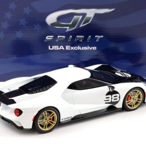 1:18 GT Spirit ACME US037 Ford GT Heritage Edition #98 frozen white 2021