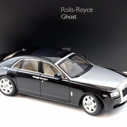 1:18 Kyosho Rolls Royce Ghost 2009 black/ silver KS08802BKS2