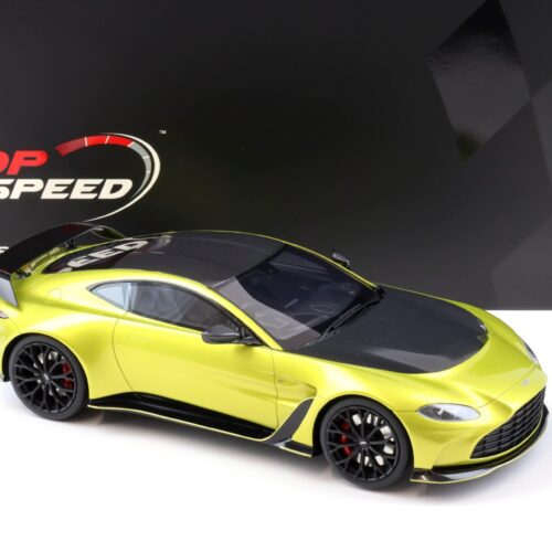 1:18 Top Speed Aston Martin V12 Vantage 2022 Cosmopolitan yellow TS0453
