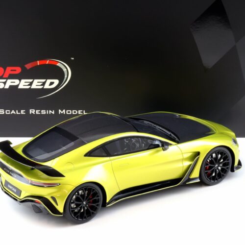 1:18 Top Speed Aston Martin V12 Vantage 2022 Cosmopolitan yellow TS0453