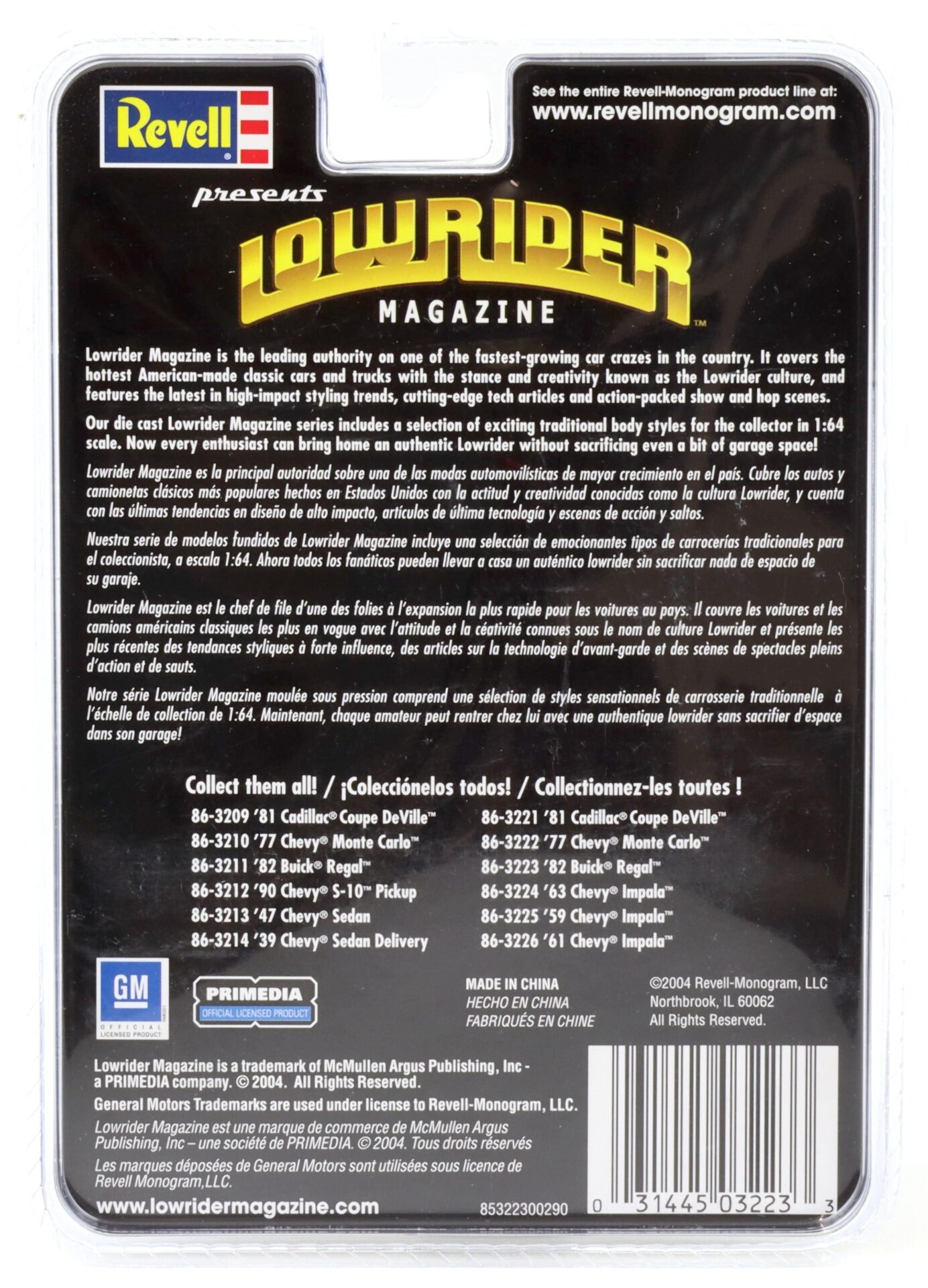 1:64 Revell Lowrider 1982 Buick Regal red/white #185 Best of the West