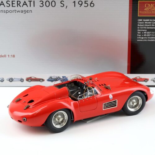 1:18 CMC Maserati 300S Rennsportwagen 1956 red M-105