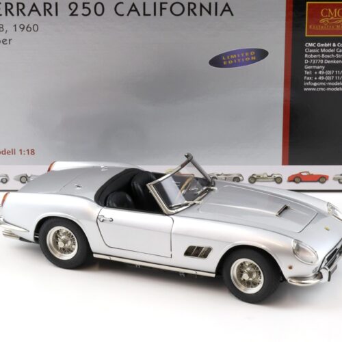 1:18 CMC Ferrari 250 California SWB 1960 silver M-093