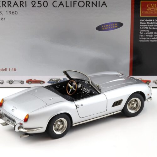 1:18 CMC Ferrari 250 California SWB 1960 silver M-093