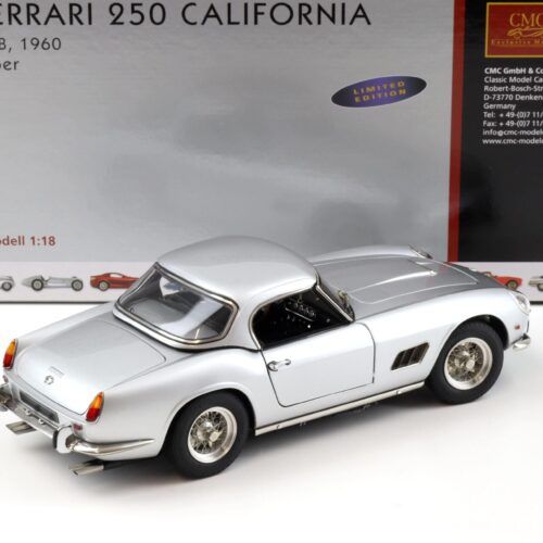 1:18 CMC Ferrari 250 California SWB 1960 silver M-093