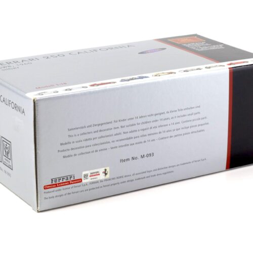 1:18 CMC Ferrari 250 California SWB 1960 silver M-093