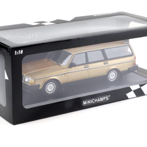1:18 Minichamps Volvo 240 GL Break Estate 1986 gold metallic - Image 4