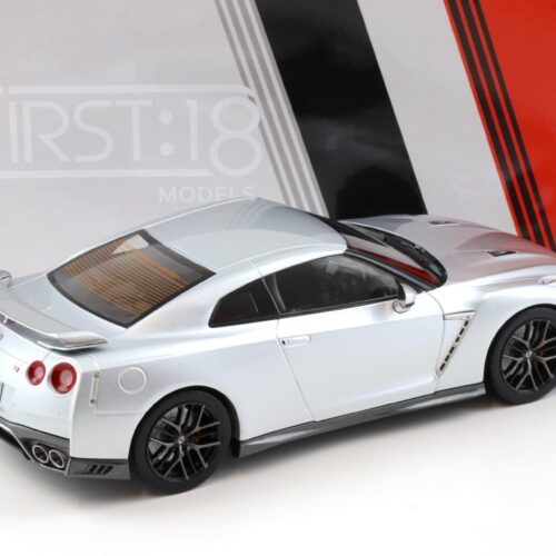 1:18 First18 Models Nissan GT-R R35 Coupe 2017 silver metallic