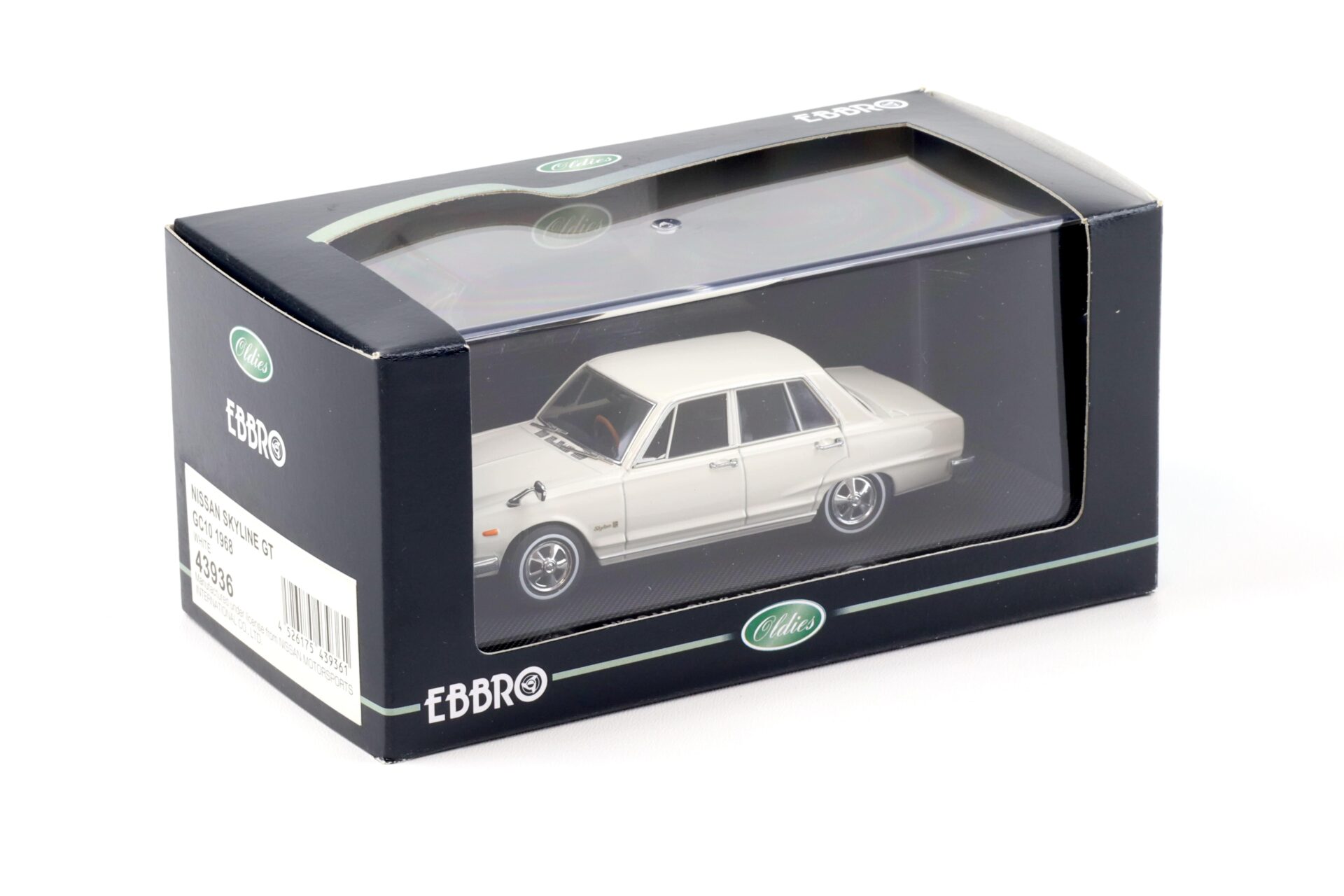 1:43 Ebbro Nissan Skyline GT GC10 1968 white