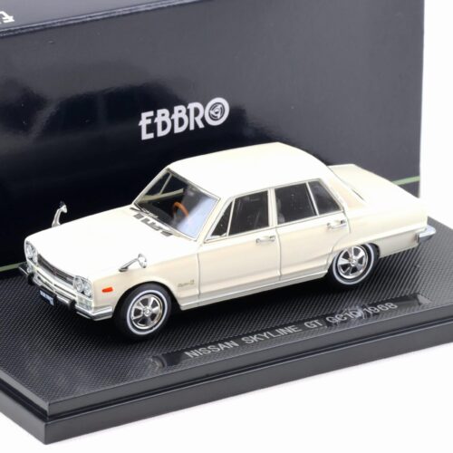 1:43 Ebbro Nissan Skyline GT GC10 1968 white