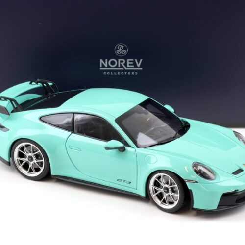 1:18 Norev Porsche 911 (992) GT3 Coupe Mint green 2021 - Limited 400 pcs.