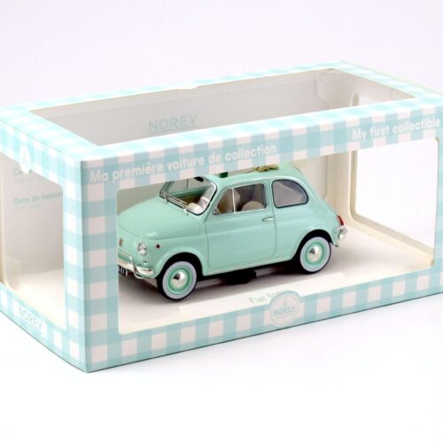 1:18 Norev Fiat 500 L 1968 Pastel blue Special box