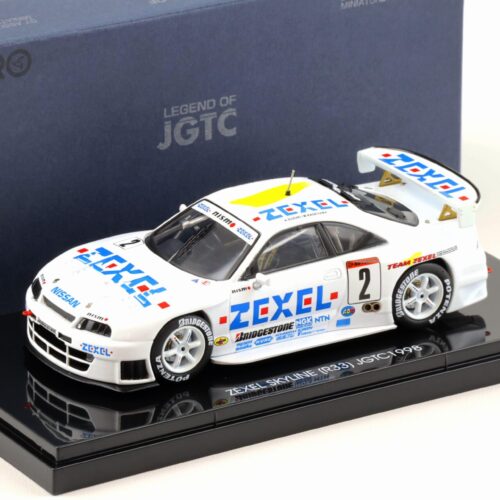 1:43 Ebbro Nissan Skyline R33 ZEXEL Skyline #2 JGTC 1998 LDF Suzuki/ Kageyama