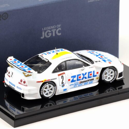 1:43 Ebbro Nissan Skyline R33 ZEXEL Skyline #2 JGTC 1998 LDF Suzuki/ Kageyama