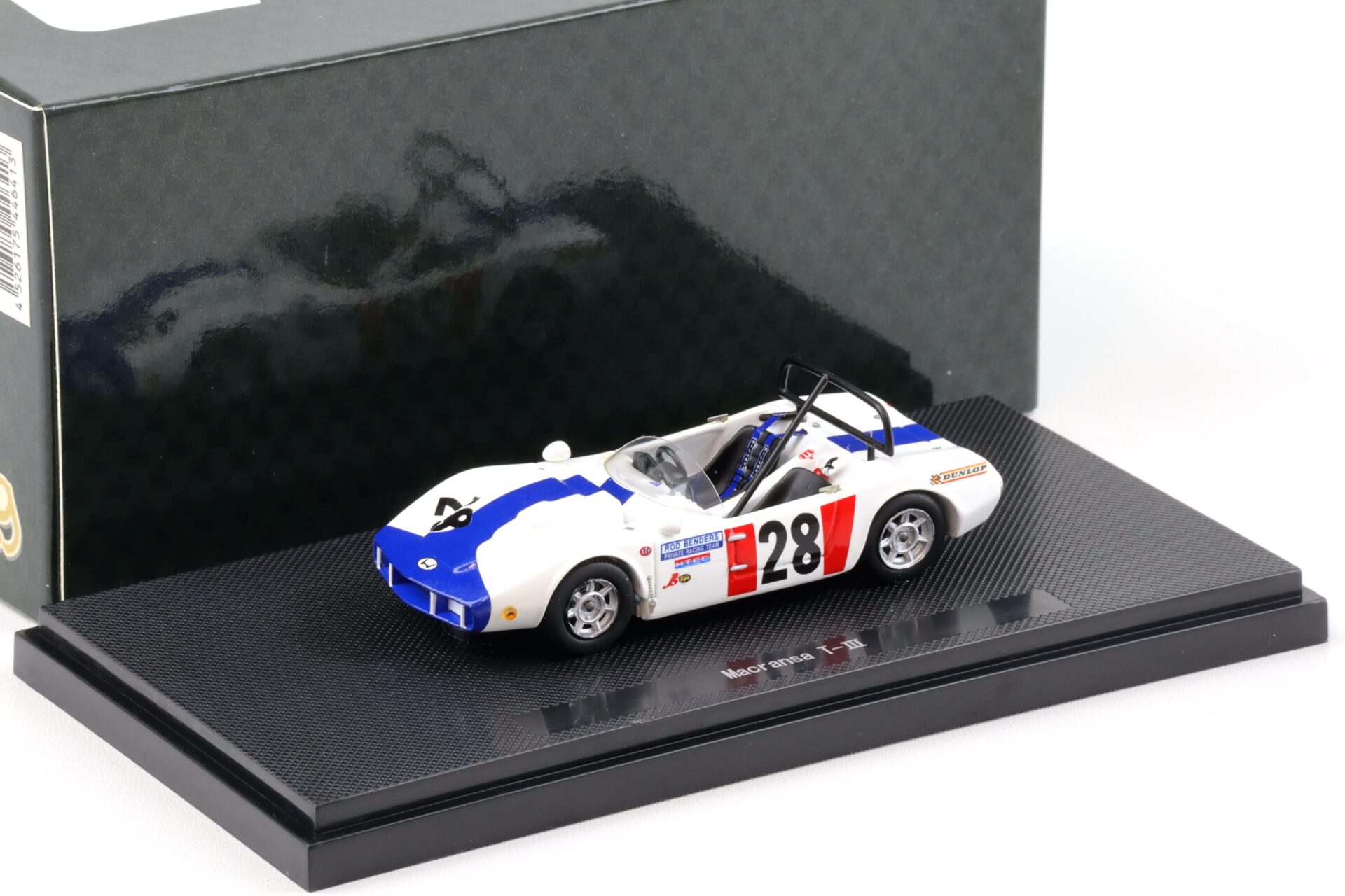 1:43 Ebbro Macransa T-III Rod Benders #28 white/blue/red