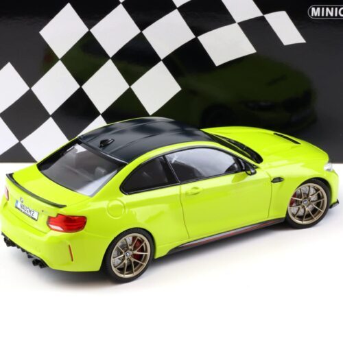 1:18 Minichamps BMW M2 CS (F87) Coupe 2020 green/ gold wheels