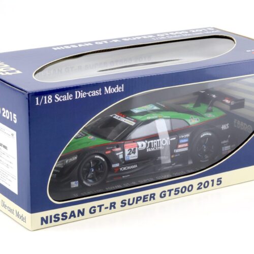 1:18 Ebbro Nissan GT-R Super GT500 2015 Rd.1 Okayama D´station ADVAN #24