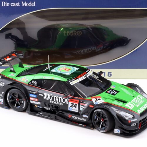1:18 Ebbro Nissan GT-R Super GT500 2015 Rd.1 Okayama D´station ADVAN #24