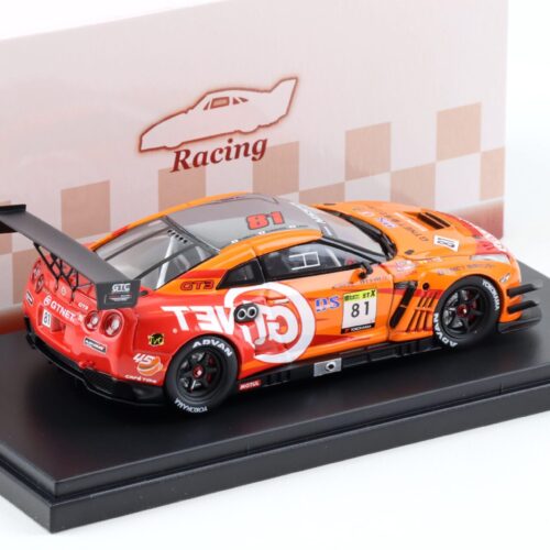 1:43 Ebbro Nissan GT-R SUPER TAIKYU 2014 #81 GTNET ADVAN orange