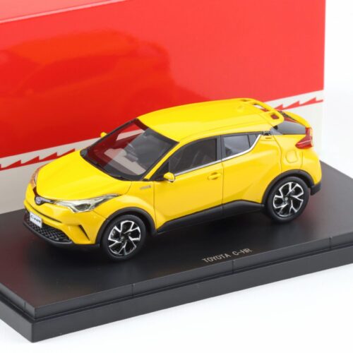 1:43 Ebbro Toyota C-HR yellow 2016