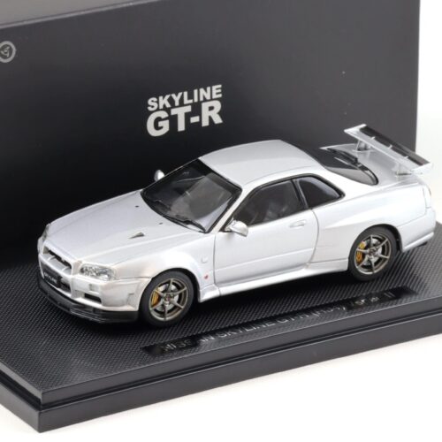 1:43 Ebbro Nissan Skyline GT-R (R34) Vspec II silver
