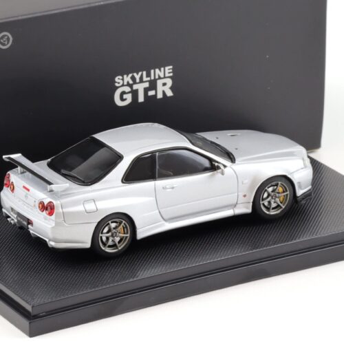 1:43 Ebbro Nissan Skyline GT-R (R34) Vspec II silver