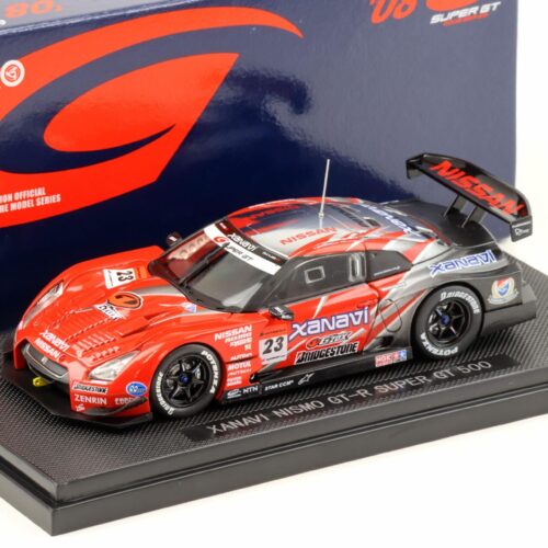 1:43 Ebbro Nissan GT-R Super GT500 XANAVI NISMO 2008 #23 Motoyama