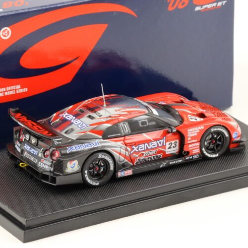 1:43 Ebbro Nissan GT-R Super GT500 XANAVI NISMO 2008 #23 Motoyama