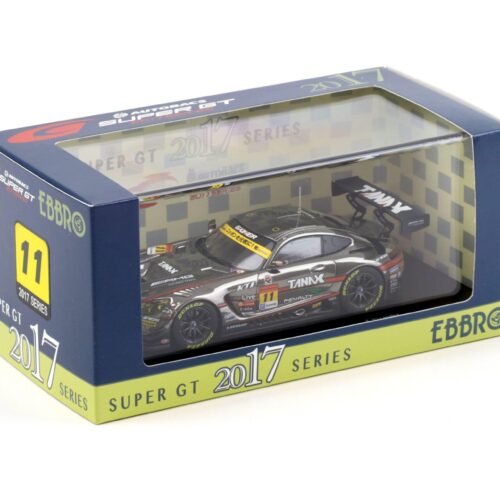 1:43 Ebbro Mercedes AMG GT3 Super GT300 GAINER TANAX AMG 2017 #11 Hiranaka