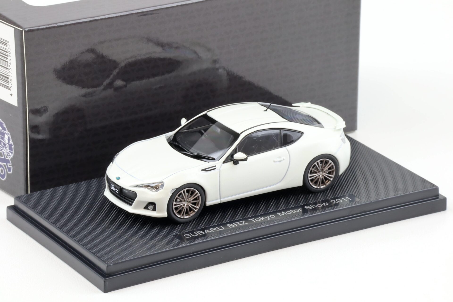 1:43 Ebbro Subaru BRZ Coupe Tokyo Motor Show 2011 matt white