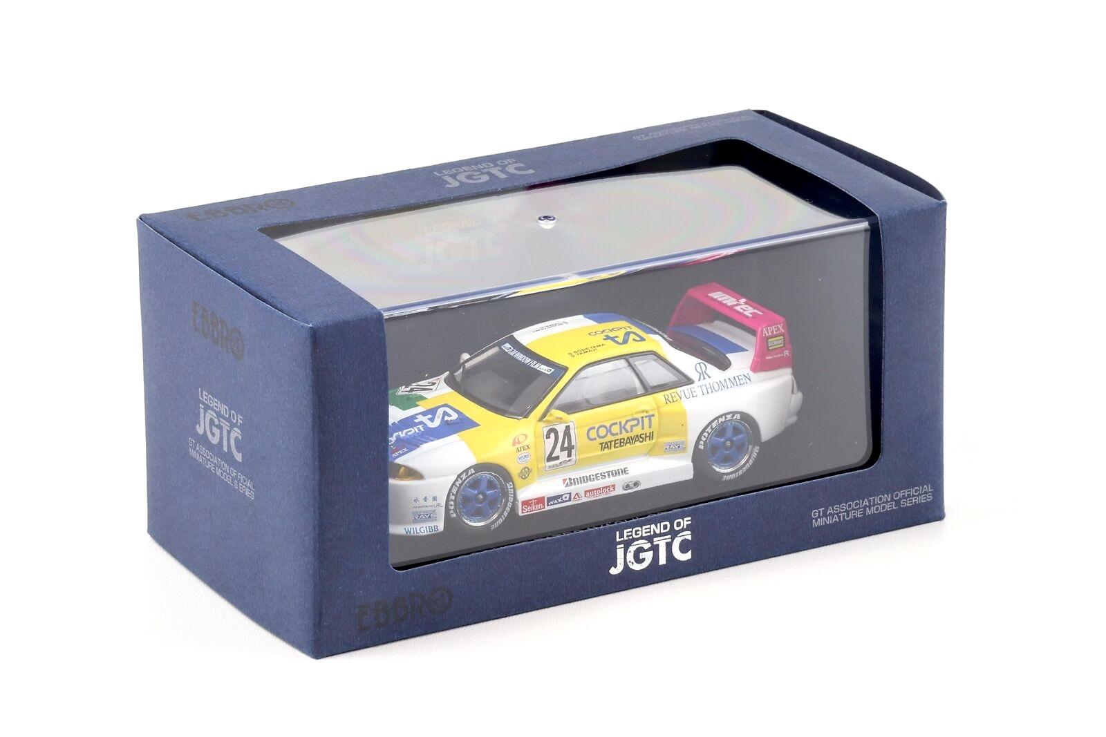 1:43 Ebbro Nissan GT-R R32 COCKPIT TATEBAYASHI GT-R JGTC 1994 #24 Sodeyama/Yamaji