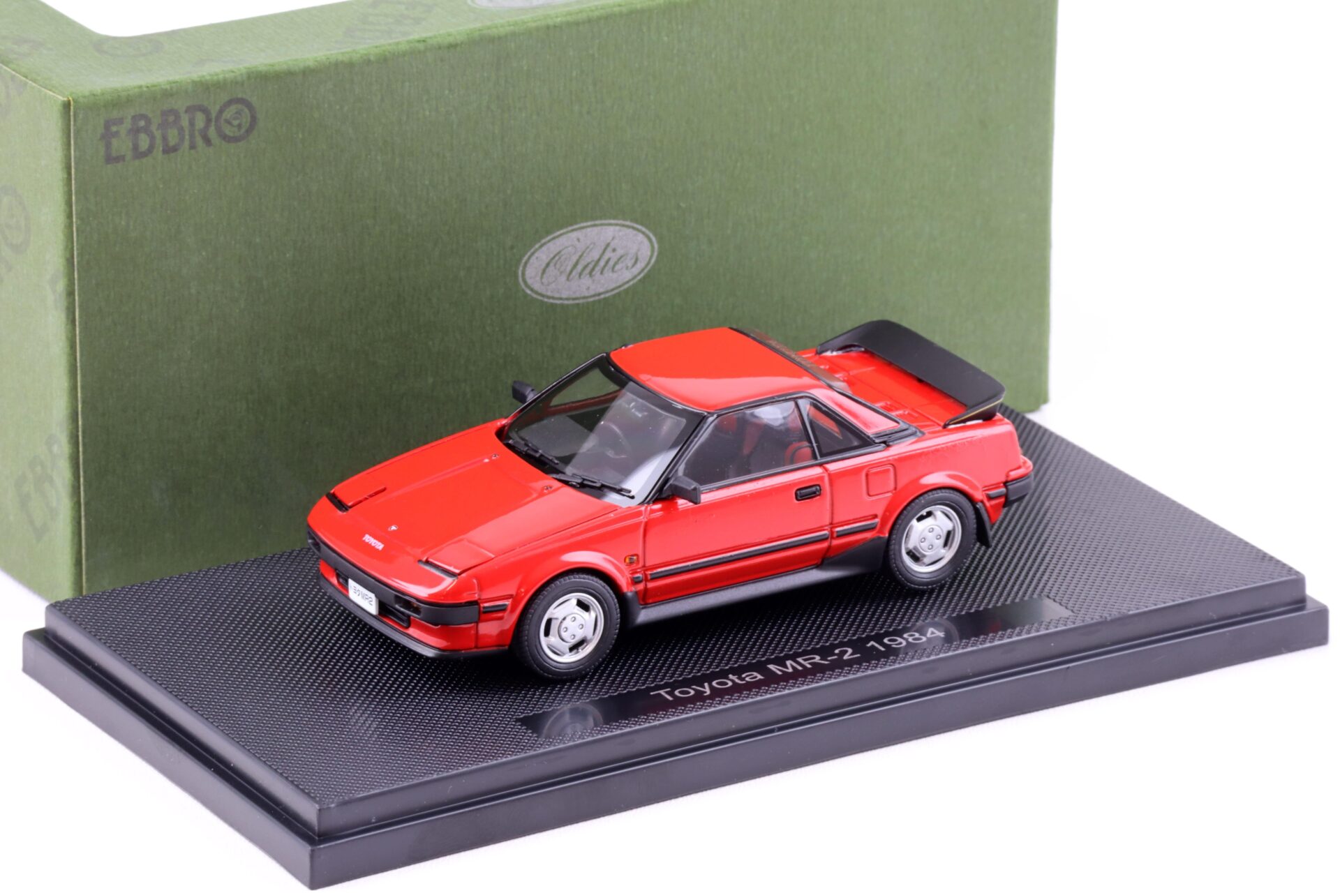 1:43 Ebbro Toyota MR-2 AW11 red 1984