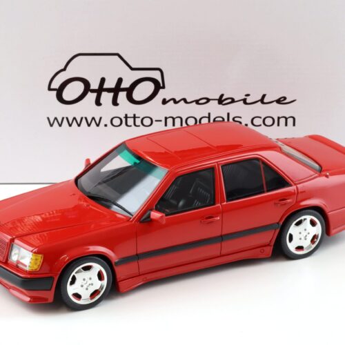 1:18 OTTO mobile OT1104 Mercedes 300E 6.0 AMG Signal red 1987