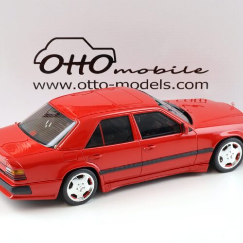1:18 OTTO mobile OT1104 Mercedes 300E 6.0 AMG Signal red 1987