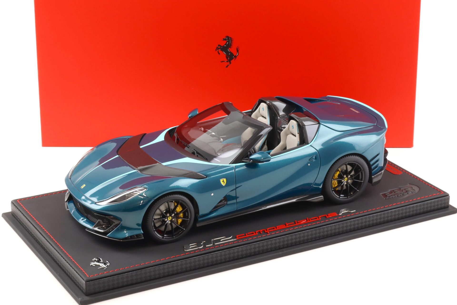 1:18 BBR Ferrari 812 Competizione A Aperta Blu Capri blue - Limited 90 pcs.