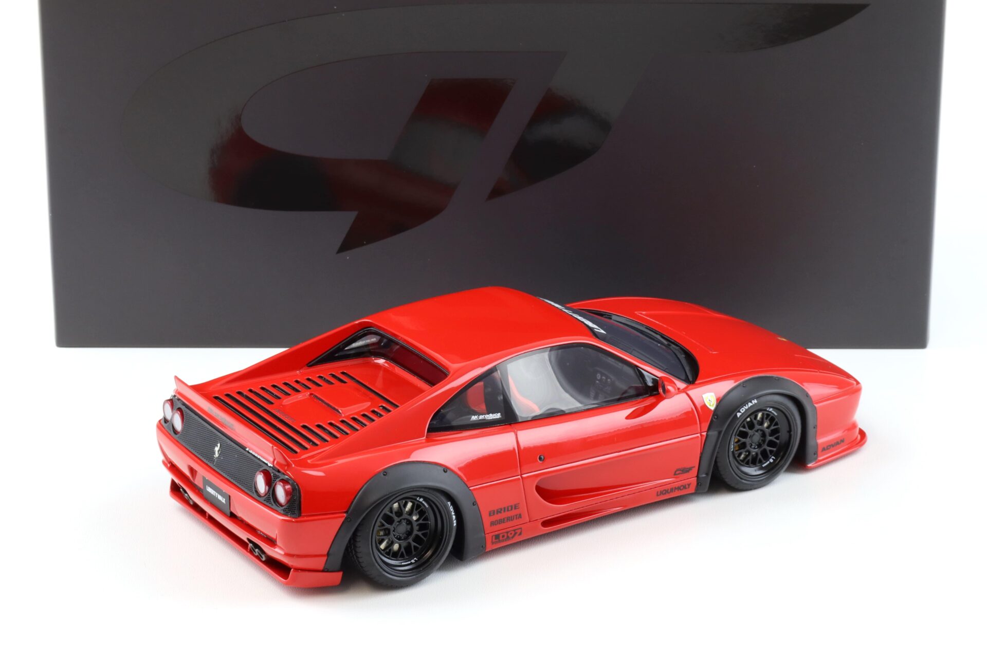 1:18 GT Spirit GT468 Ferrari F355 LB WORKS Liberty Walk 2023 Rosso Corsa red